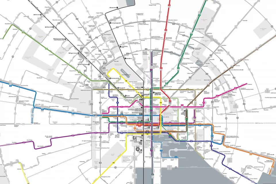 BaltimoreLink System Map